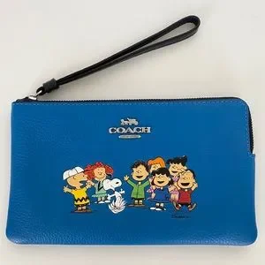 小物 COACH x PEANUTS COACH x PEANUTS Special Collection Long Zip Leather Wallet